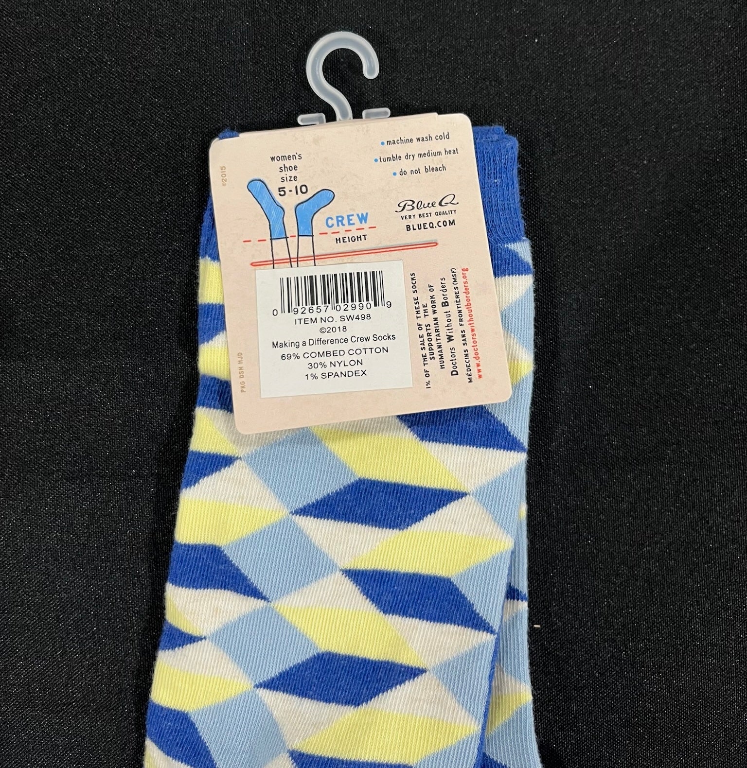 Women’s Busy Making A F****** Difference Socks image 3