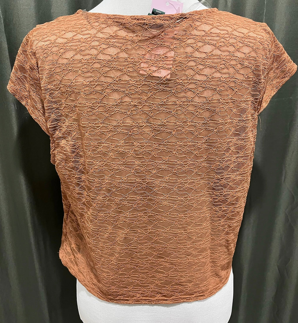 Brown Crop Top image 2