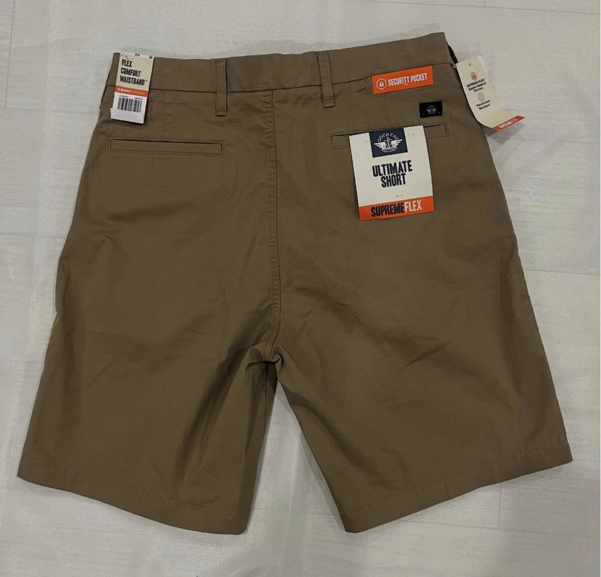 Mens Khaki Shorts image 1