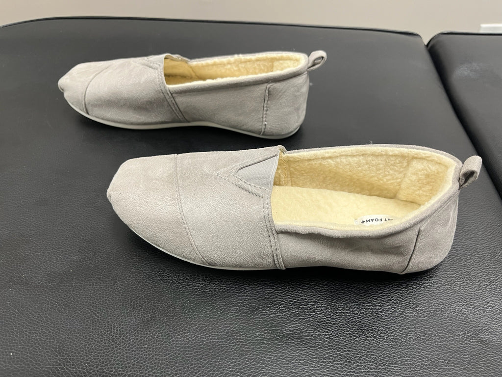 Women’s Grey Slip On Shoes