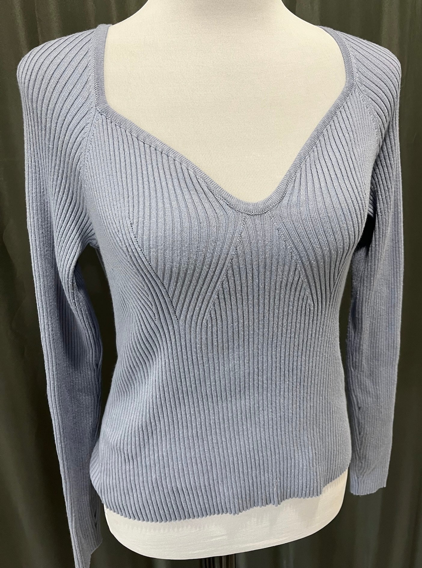 Women’s Blue Long Sleeve Shirt image 1