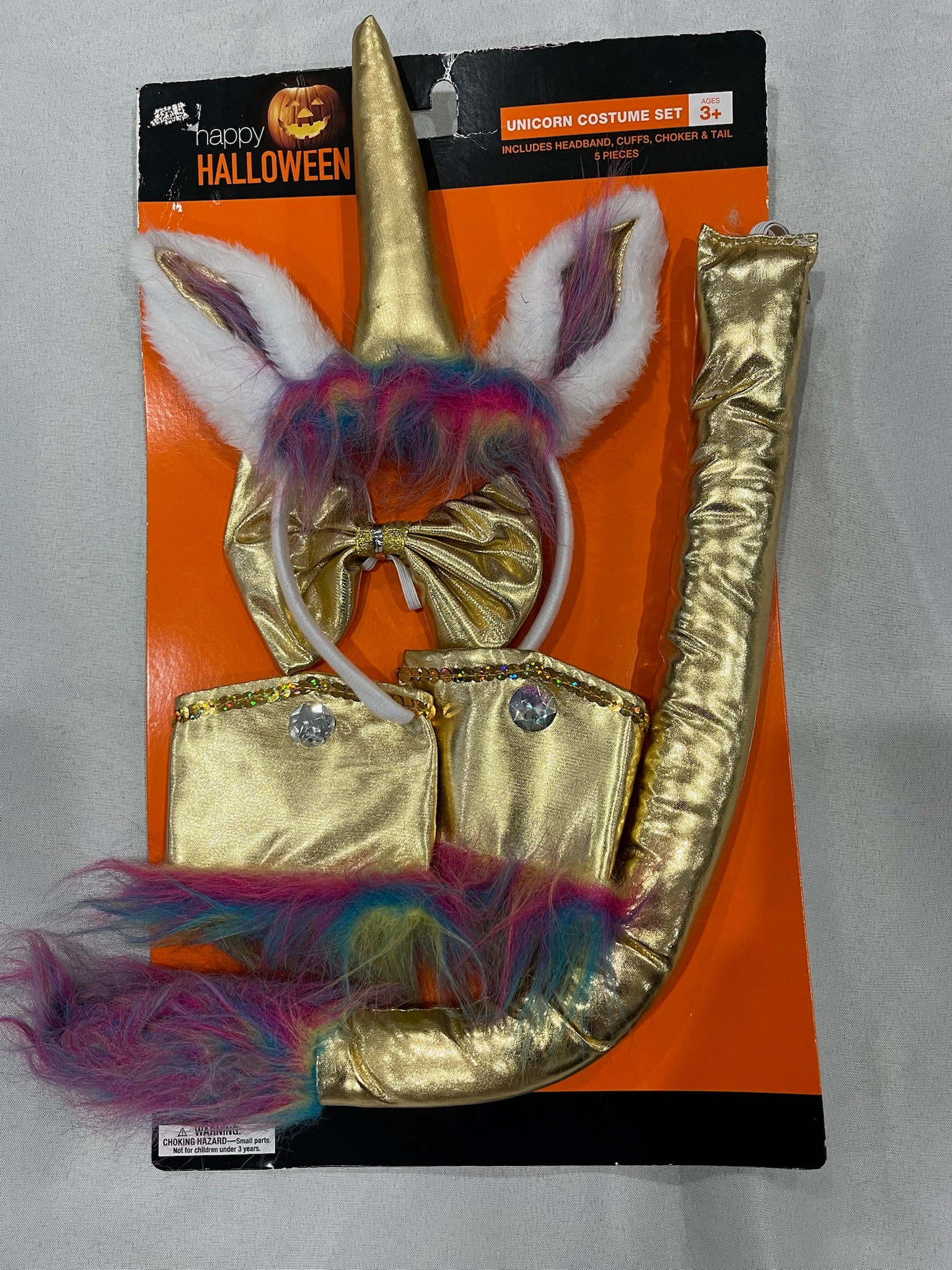 5 Piece Unicorn Costume Kit (Ages 3+) image 0