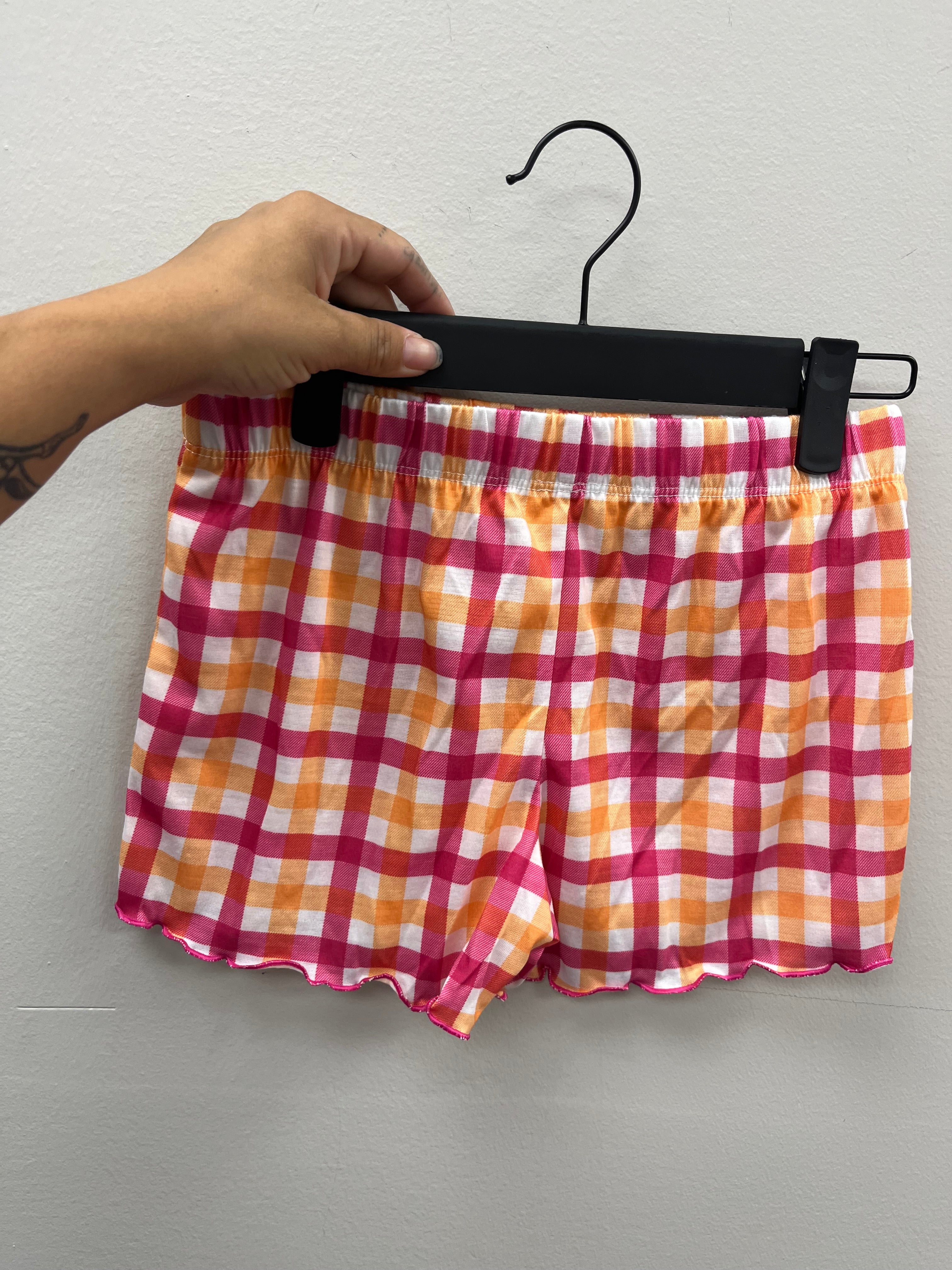 New Girls Two Piece Checkered Set