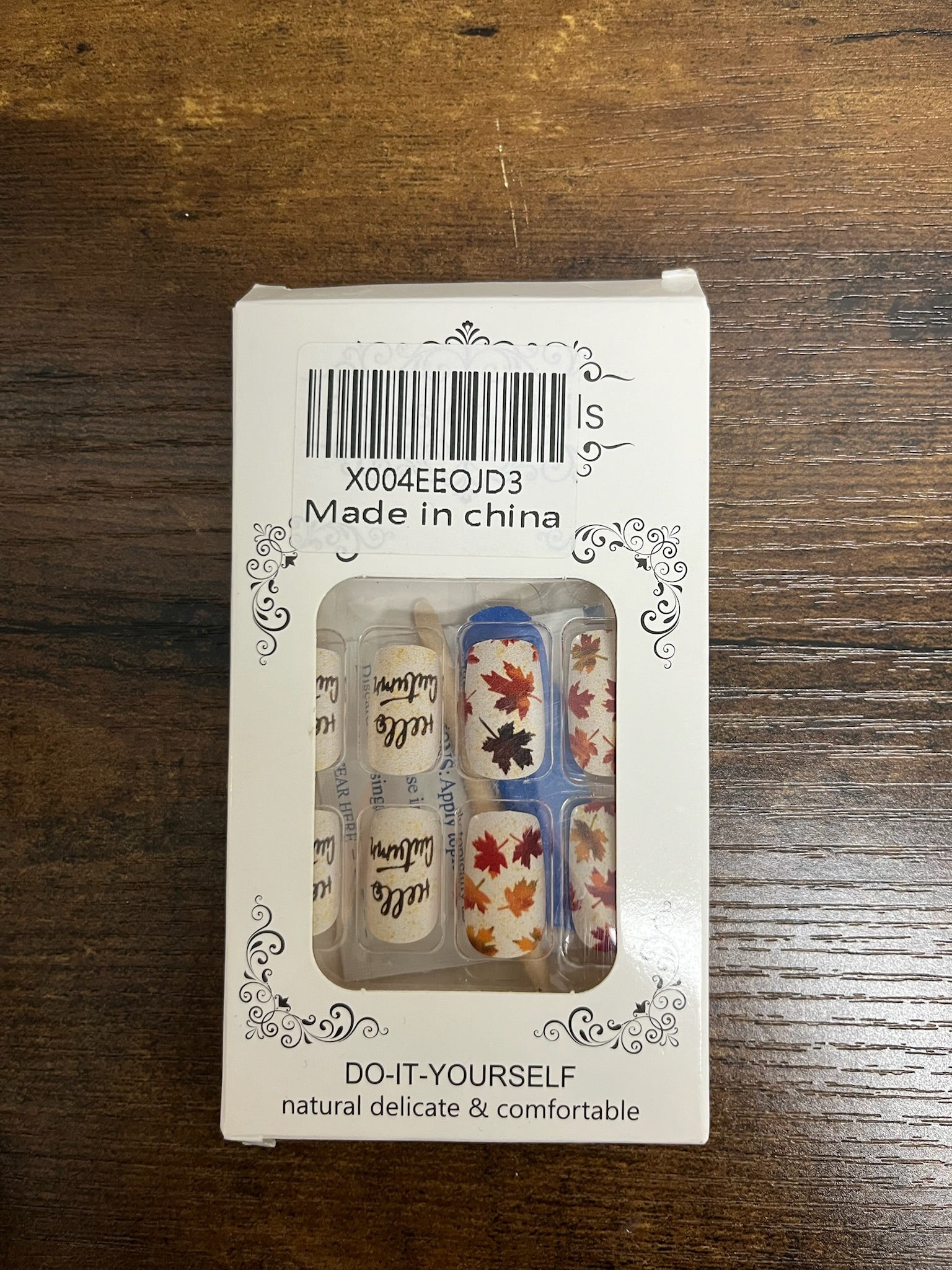 New Hello Autumn Fall Nail Set