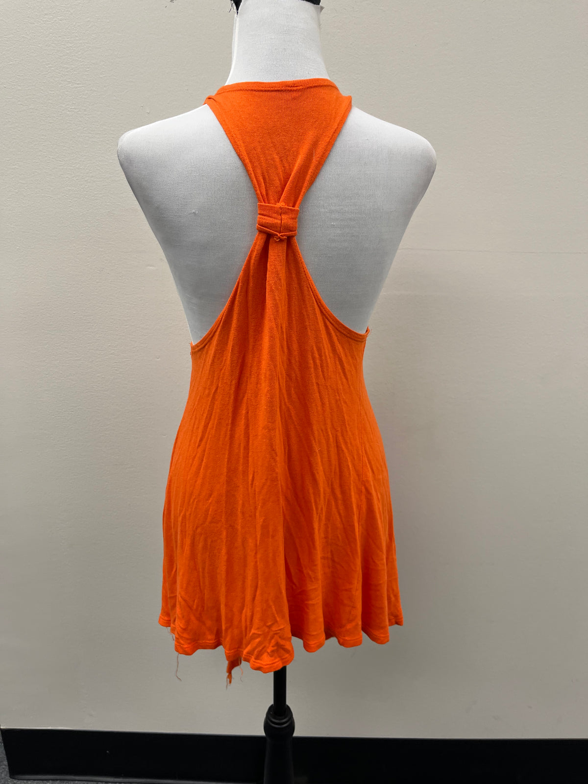 Used Women’s Orange Tank Cardigan
