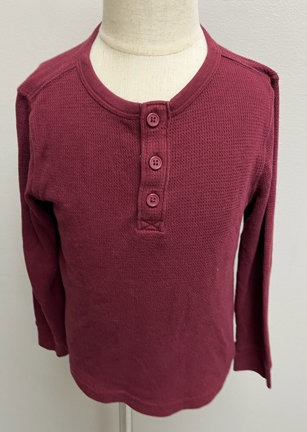 Used Boys Burgundy Thermal