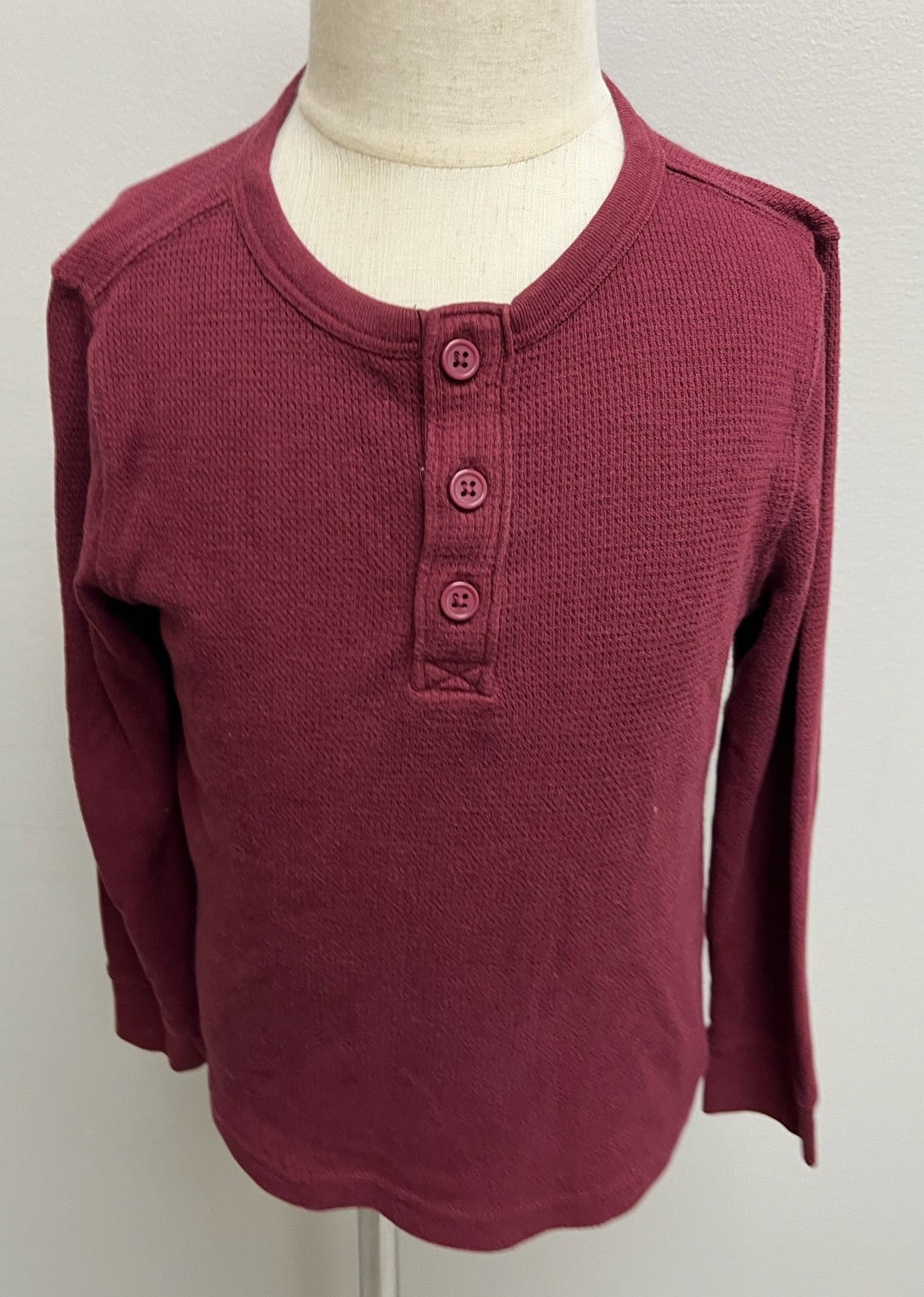 Used Boys Burgundy Thermal