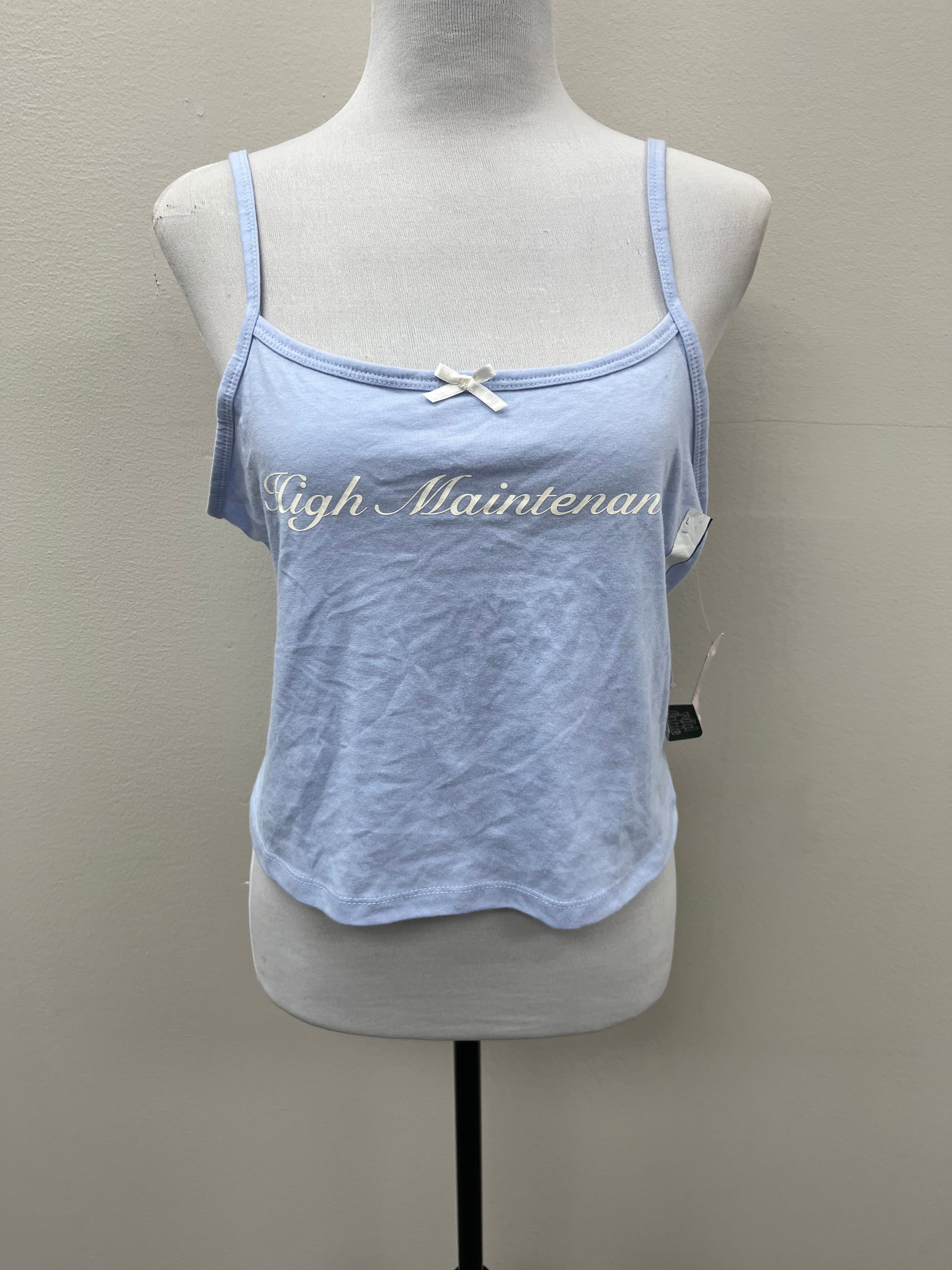 New Women’s High Maintenance Crop Tank Top