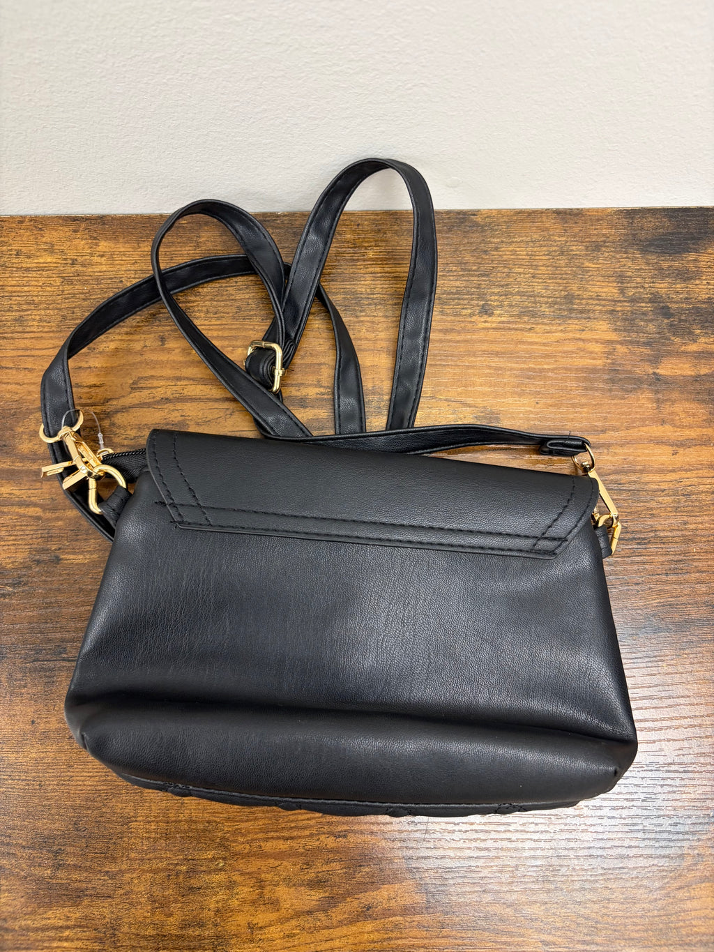 Used Black Crossbody Purse