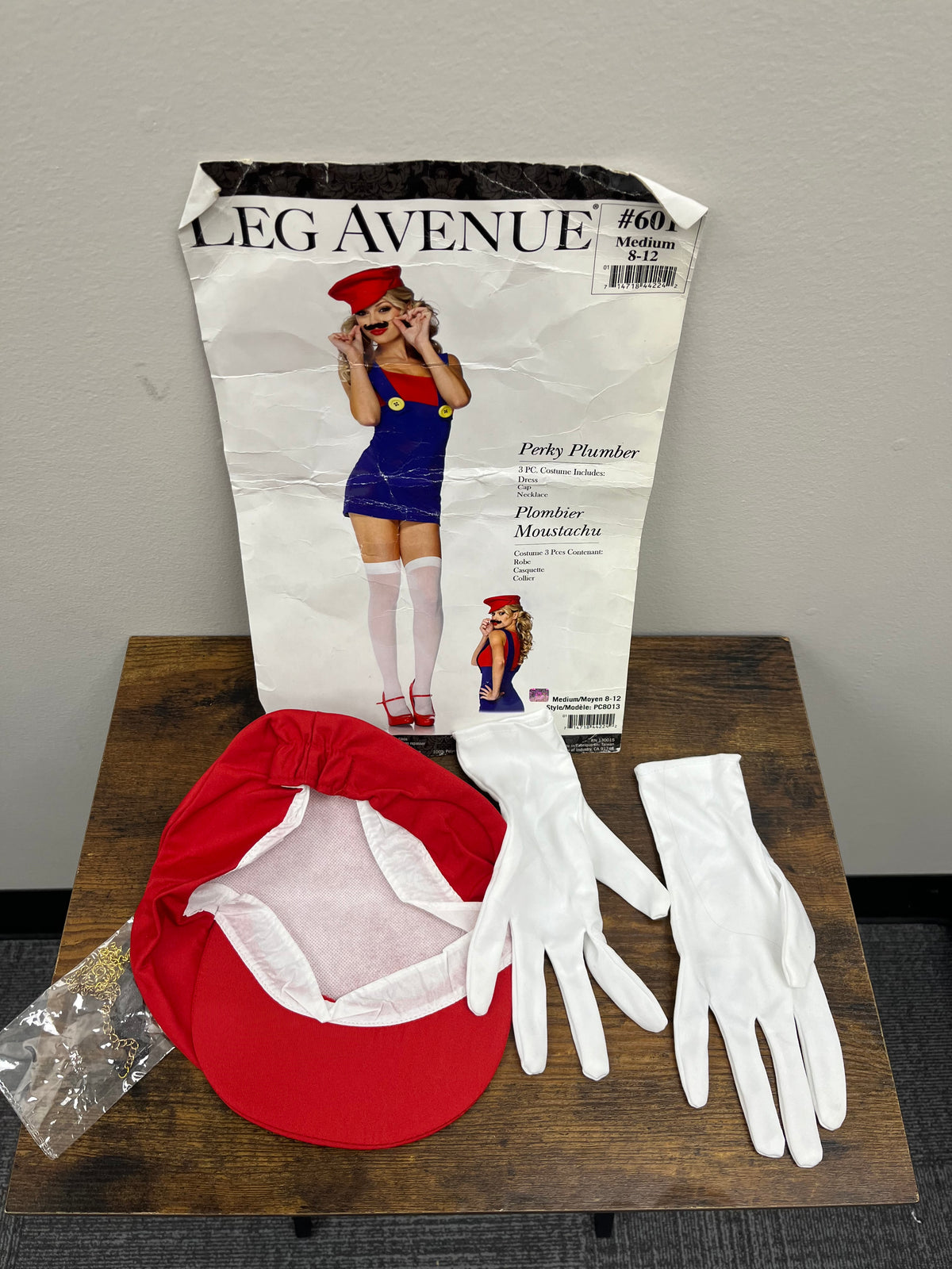 Used/New Perky Plumber/Mario Costume