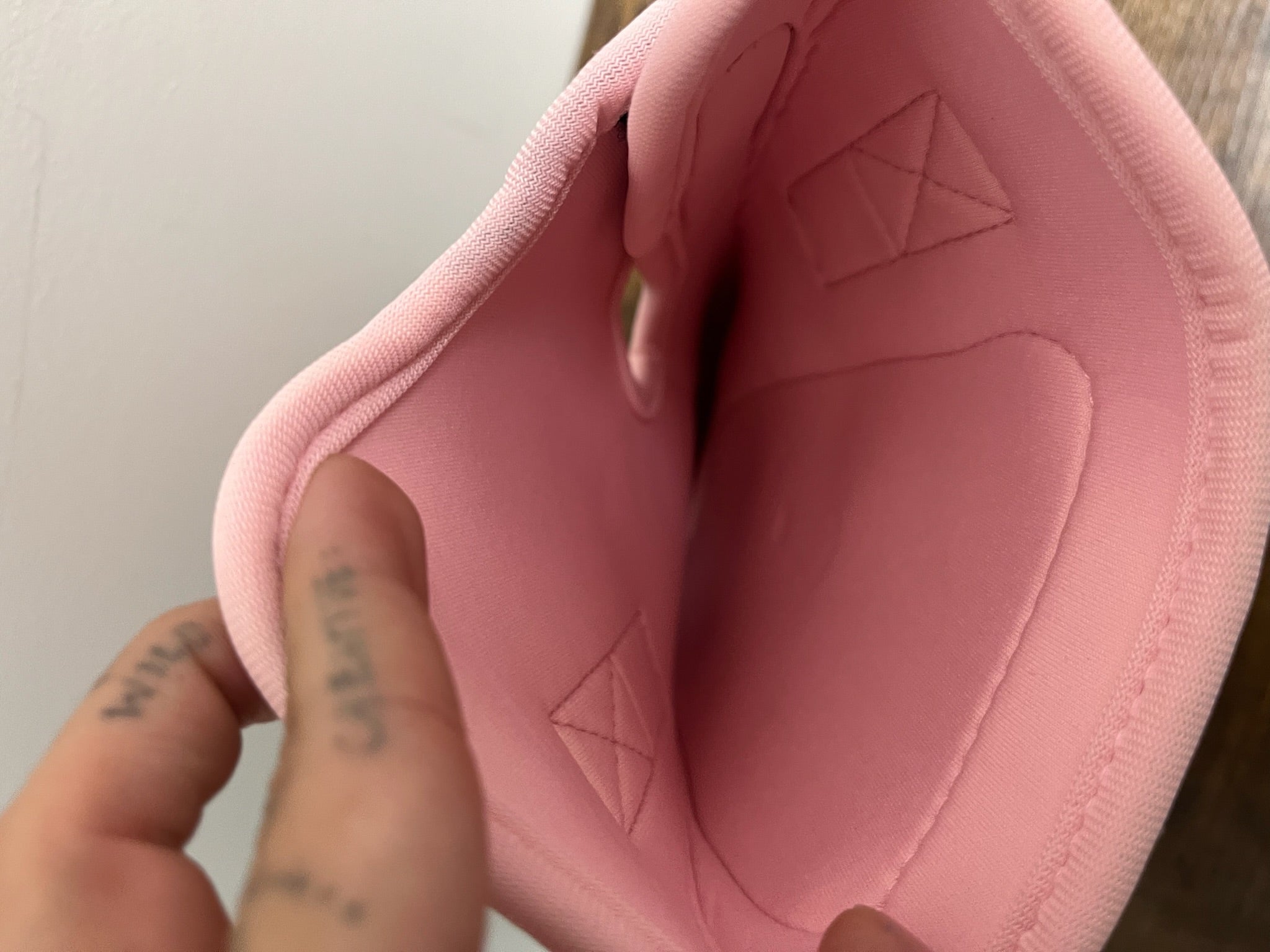 New Pink Water Jug & Wallet Pocket Bag