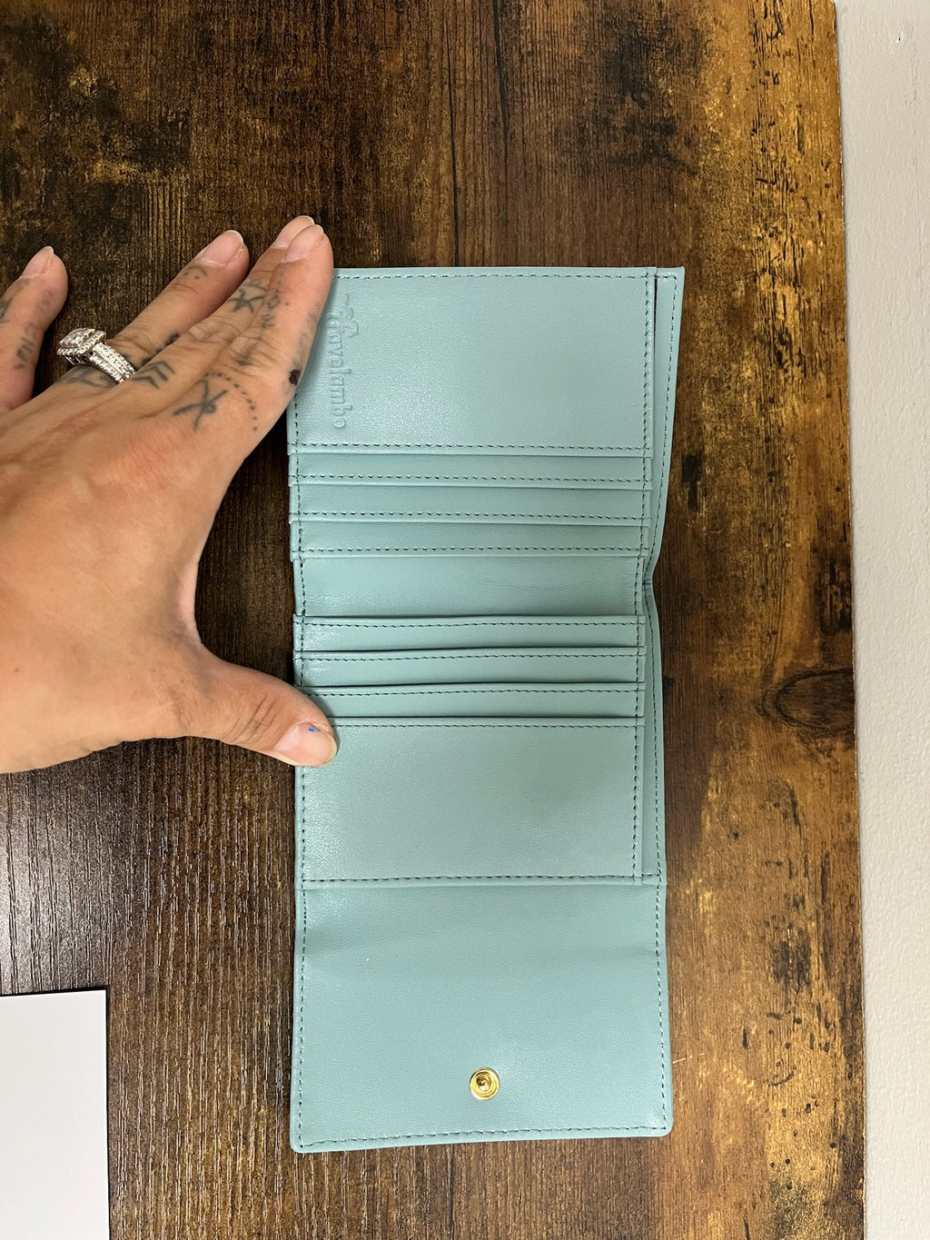 New Light Blue Wallet
