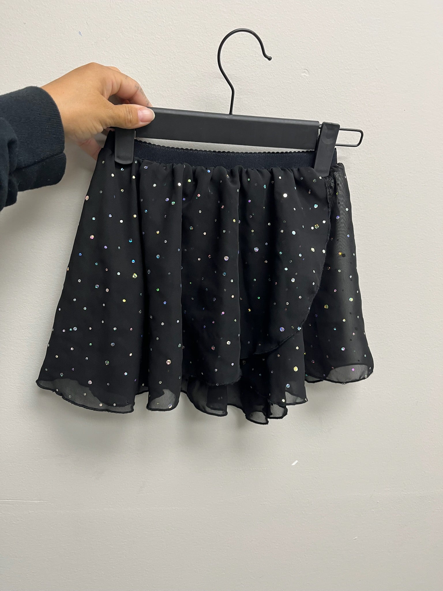 Used Girls Black Tutu Skirt