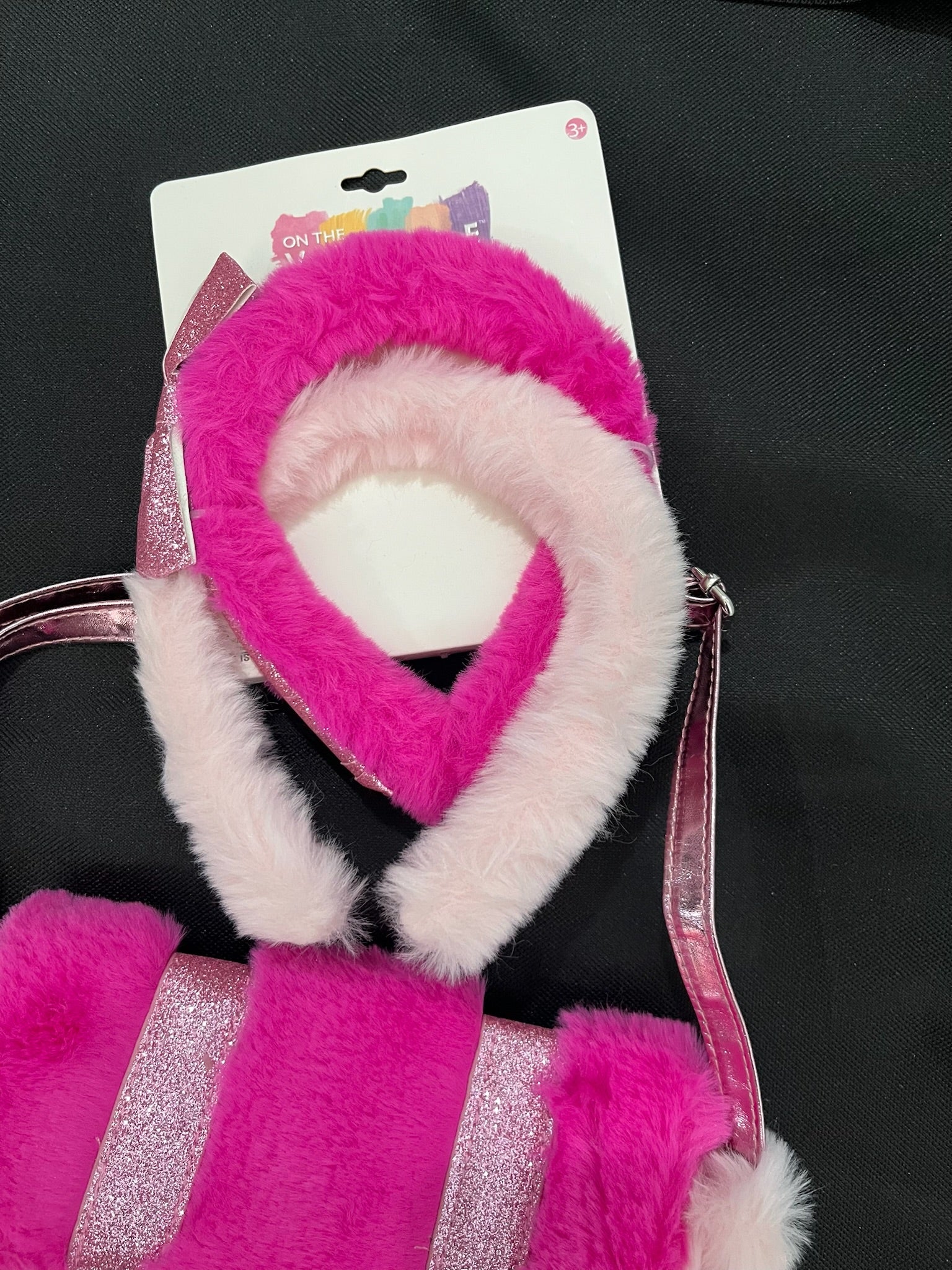 3 Piece Plush Purse & Headbands Set image 2