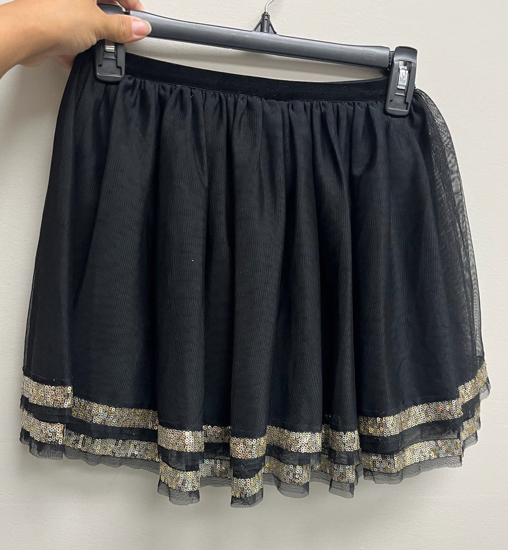Used Girls Black Tutu Skirt