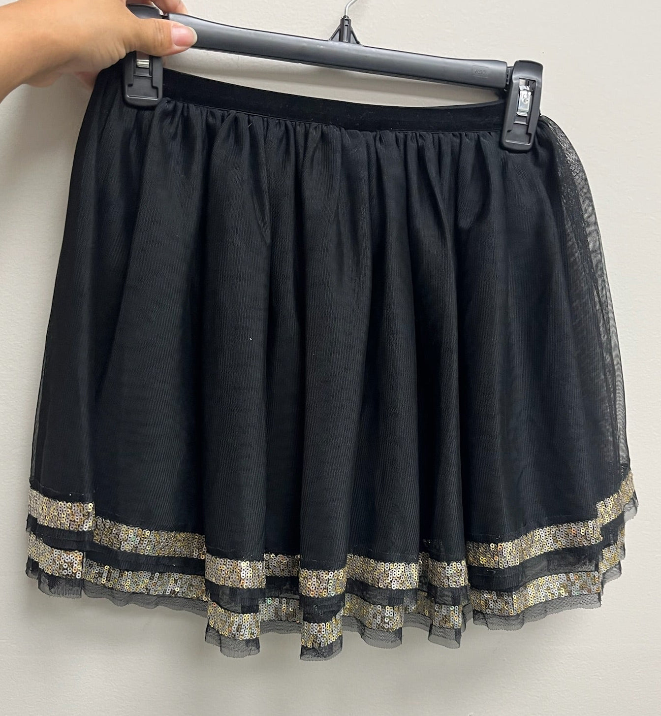Used Girls Black Tutu Skirt