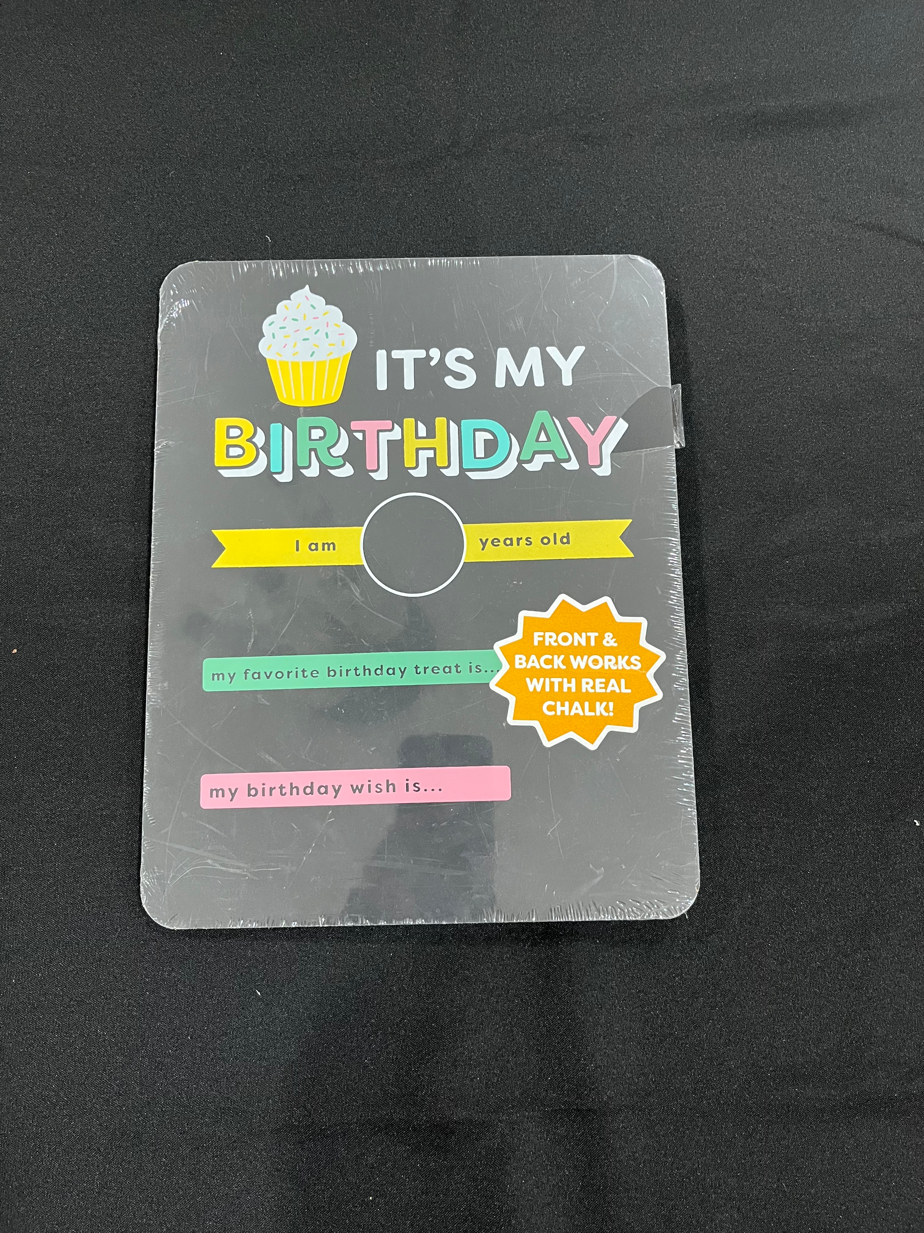It’s My Birthday Chalkboard Sign  image 0