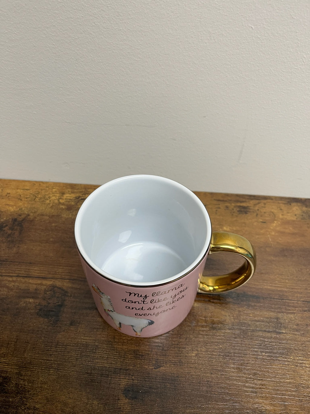 Used My Llama Doesn’t Like You But She Likes Everyone Else Coffee/Tea Mug