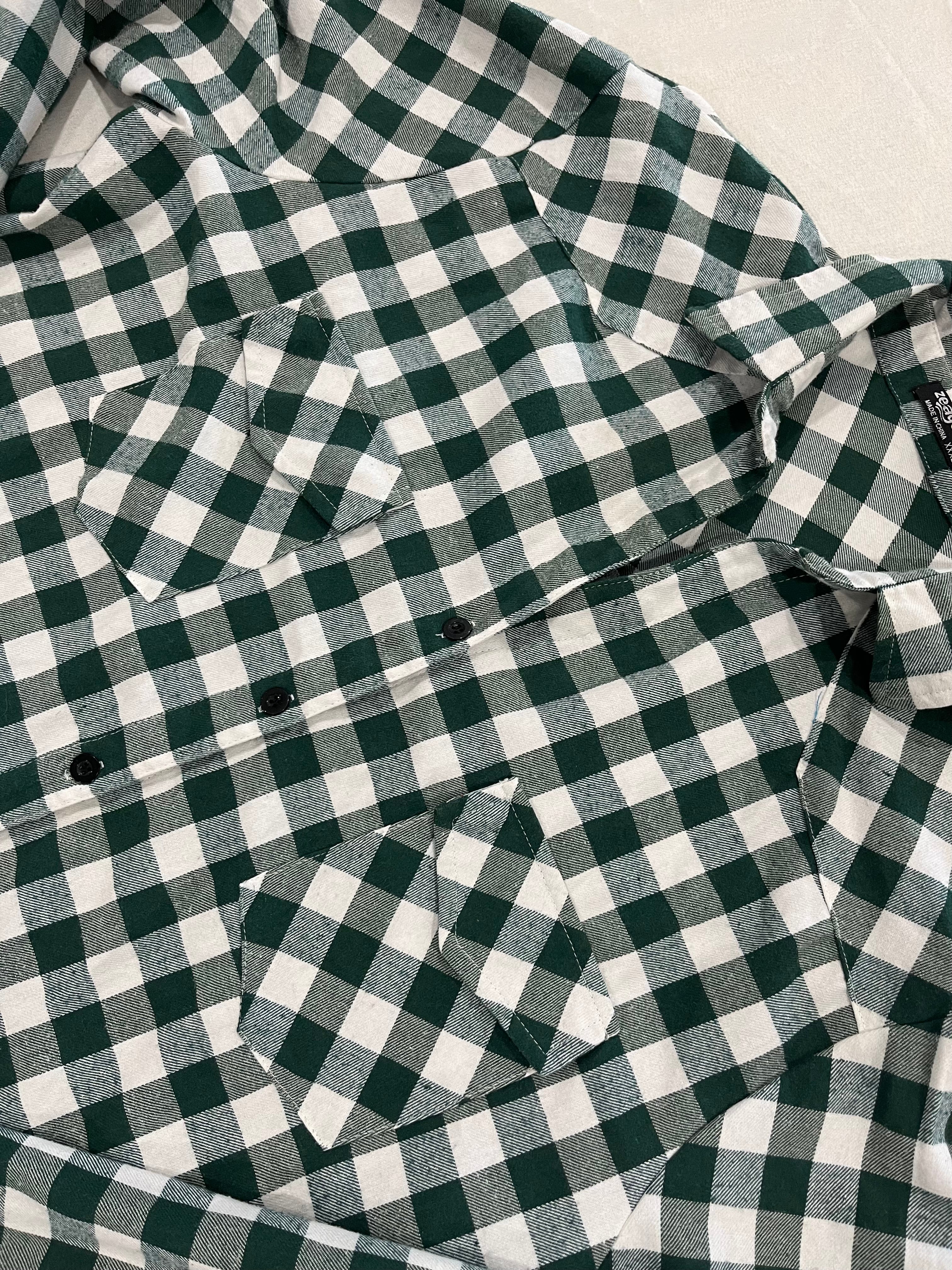 Green Flannel Shirt image 1