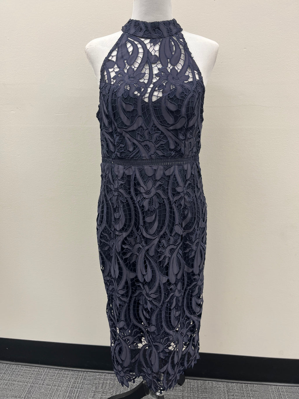 Used Women’s Blue Lace Dress