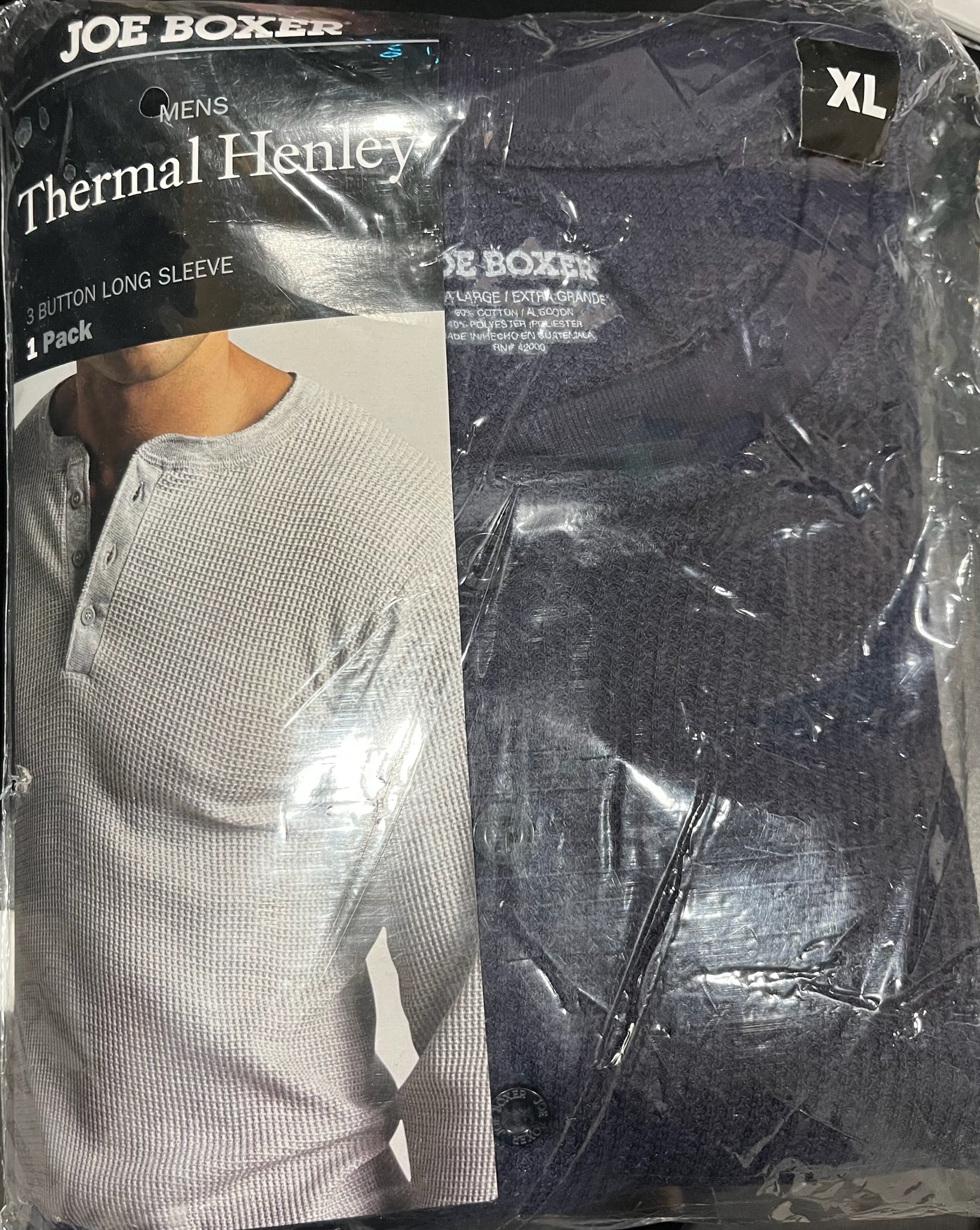 New Men’s Thermal Long Sleeve Shirt
