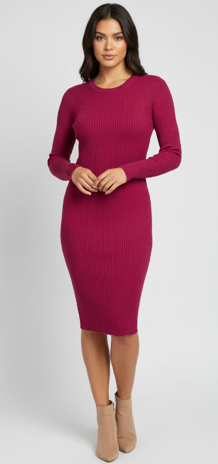 Women’s Burgundy Dress