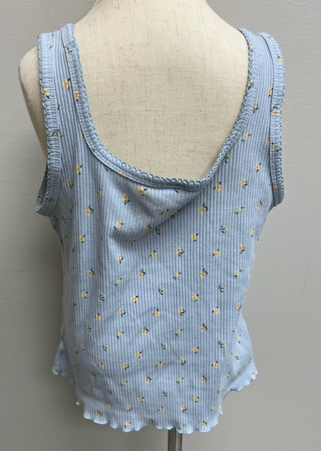 Used Girls Floral Tank Top