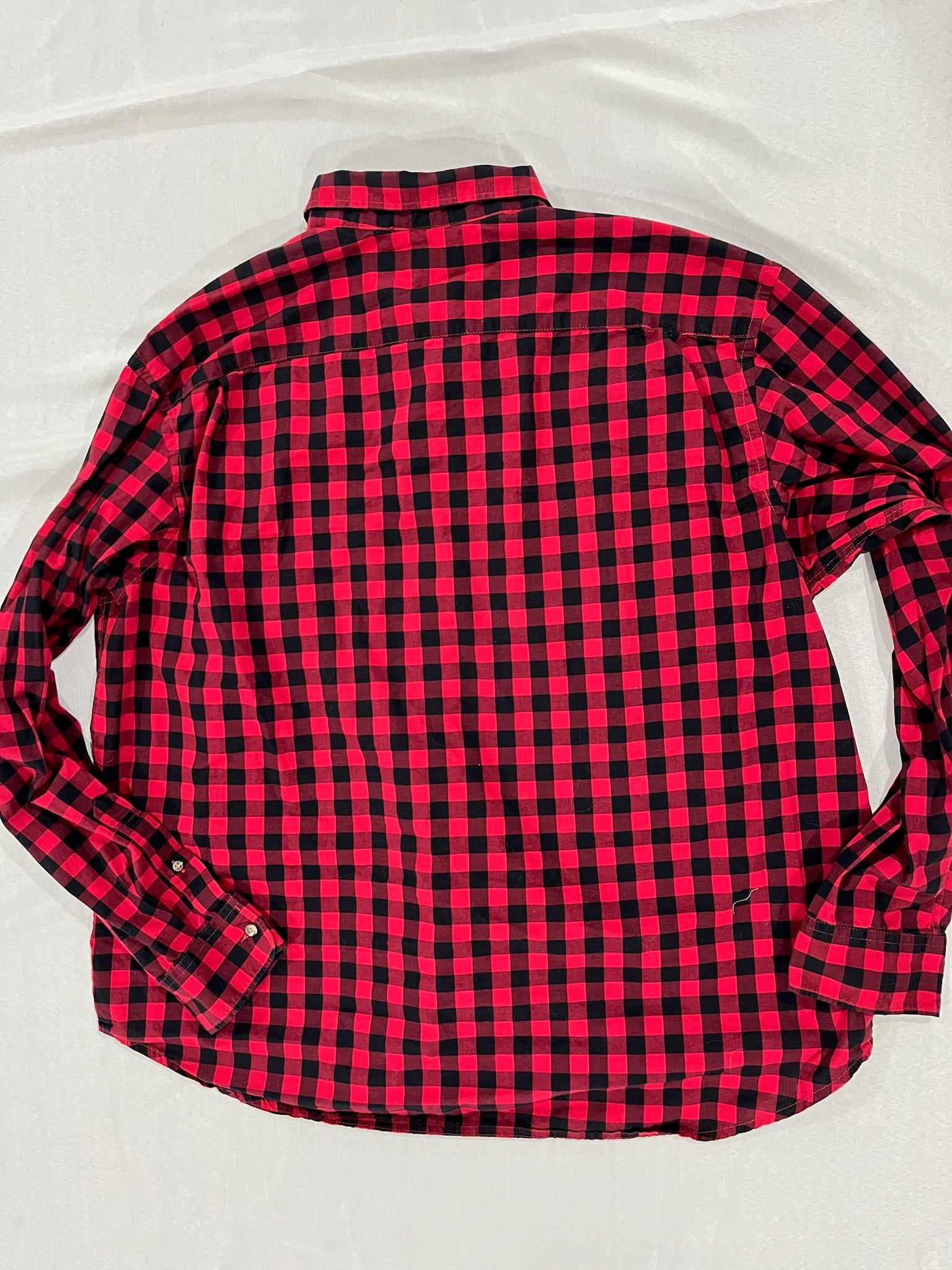 Men’s Red Flannel Button Up