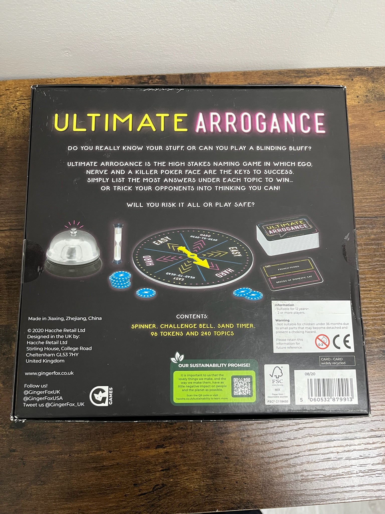Ultimate Arrogance Game