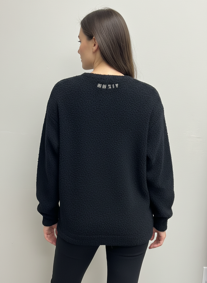 Women’s Black Sweater Shirt