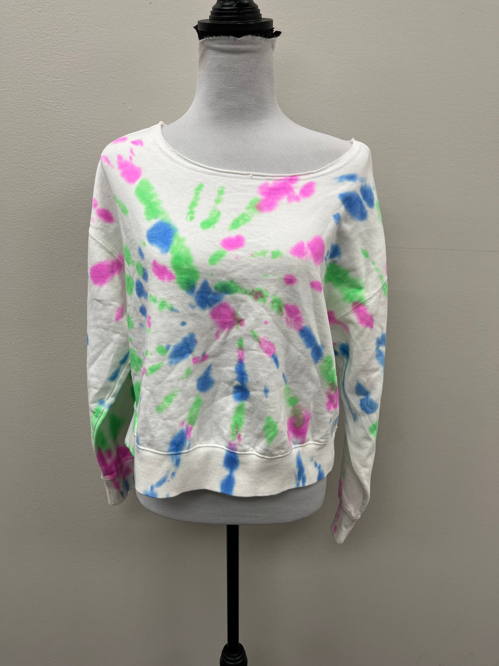 New Women’s Tie Dye Sweater Shirt