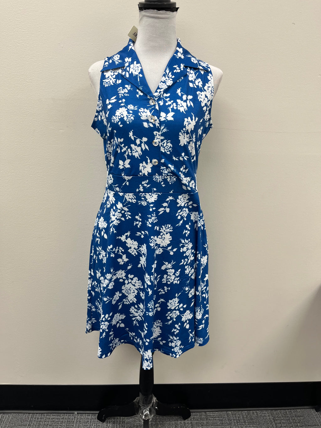 New Women’s Blue Floral Dress