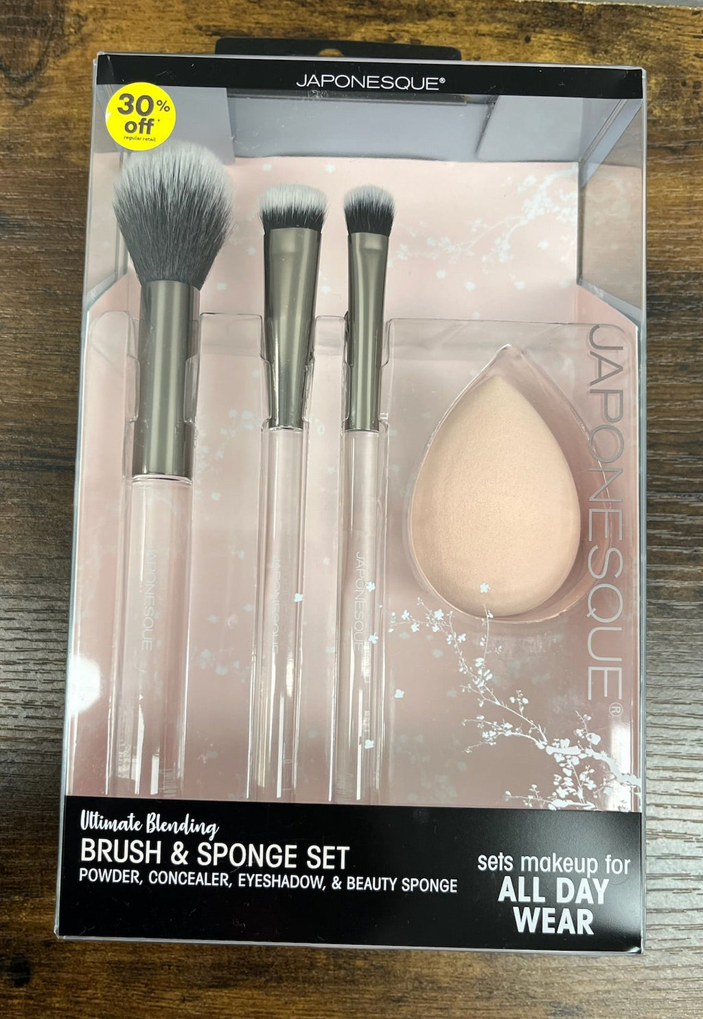 New Japonesque Makeup Brush & Sponge Set