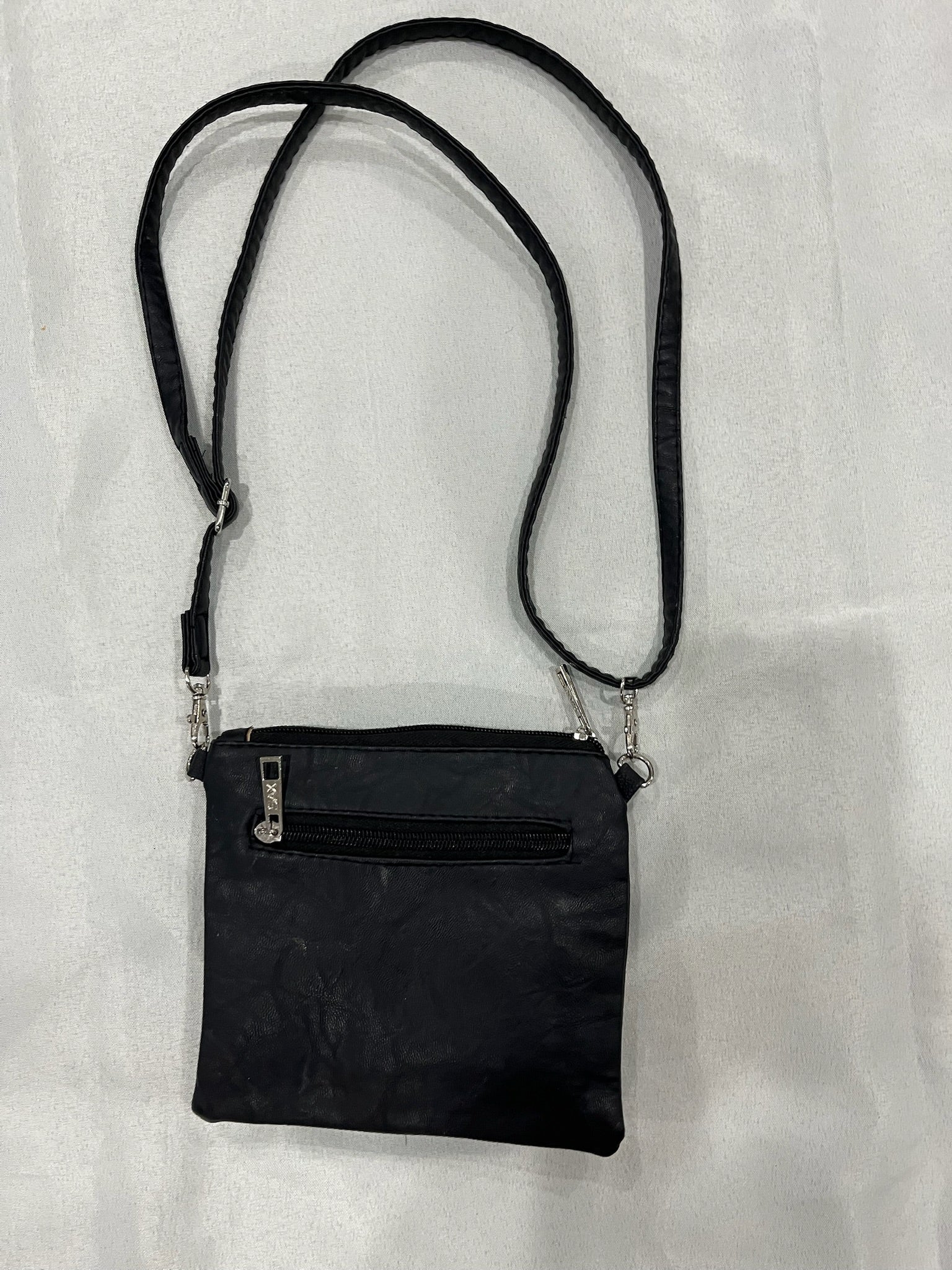 Vintage Black Flower Small Purse image 2
