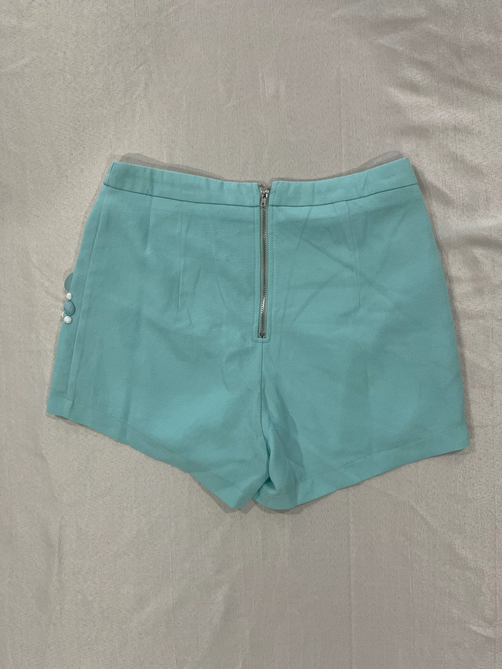 Women’s Decorated Aqua Shorts image 3