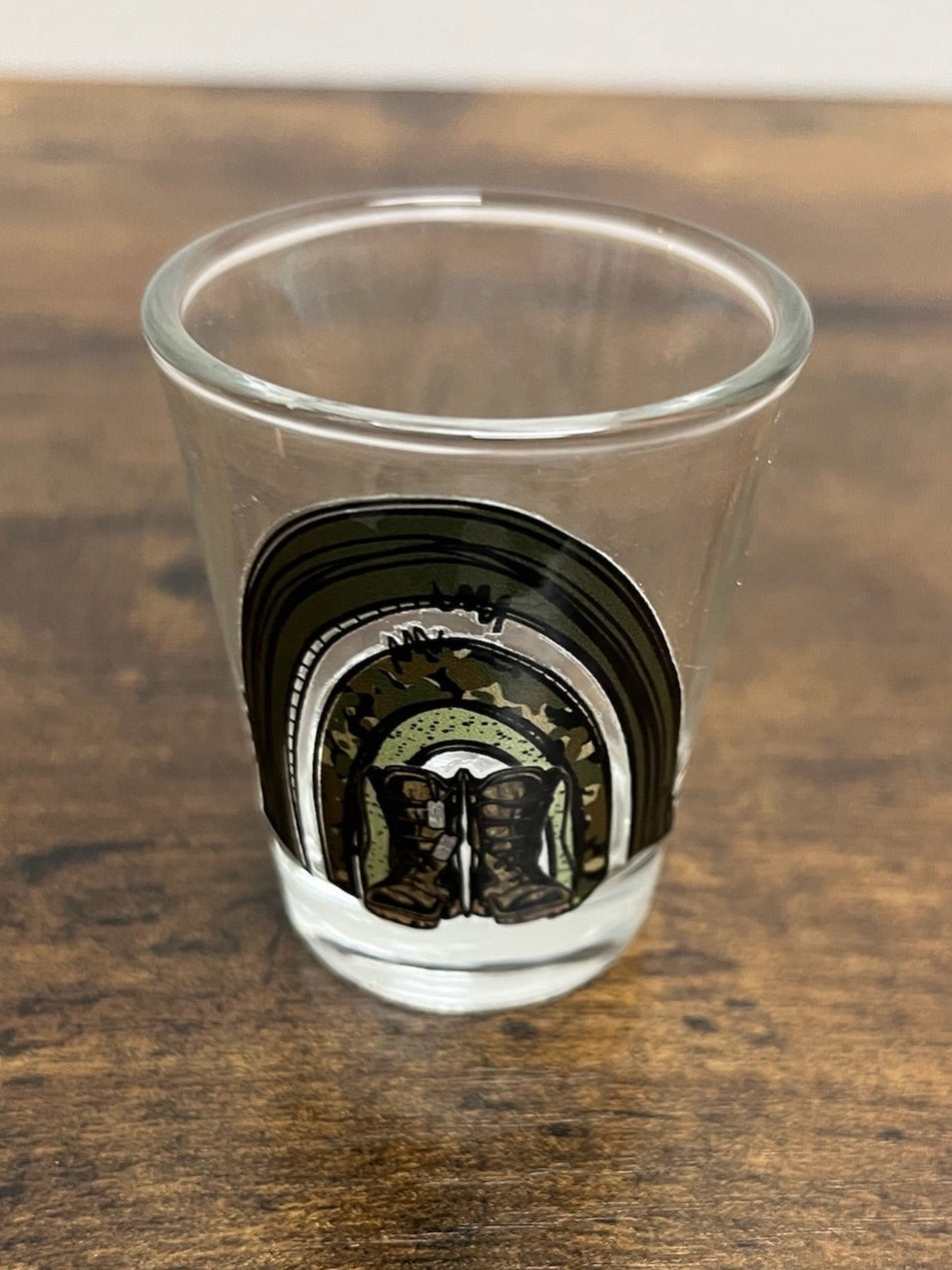 Cowboy Boots Shot Glass