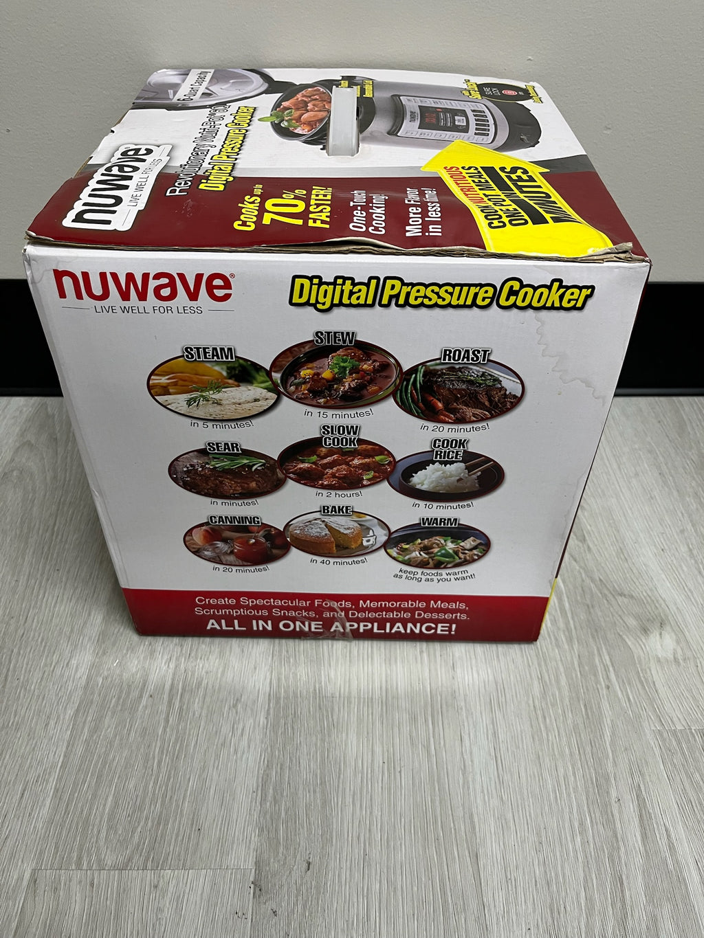 Nuwave 6 Quart Pressure Cooker