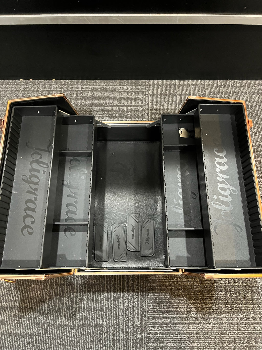 Pink Travel Training Case With Keys