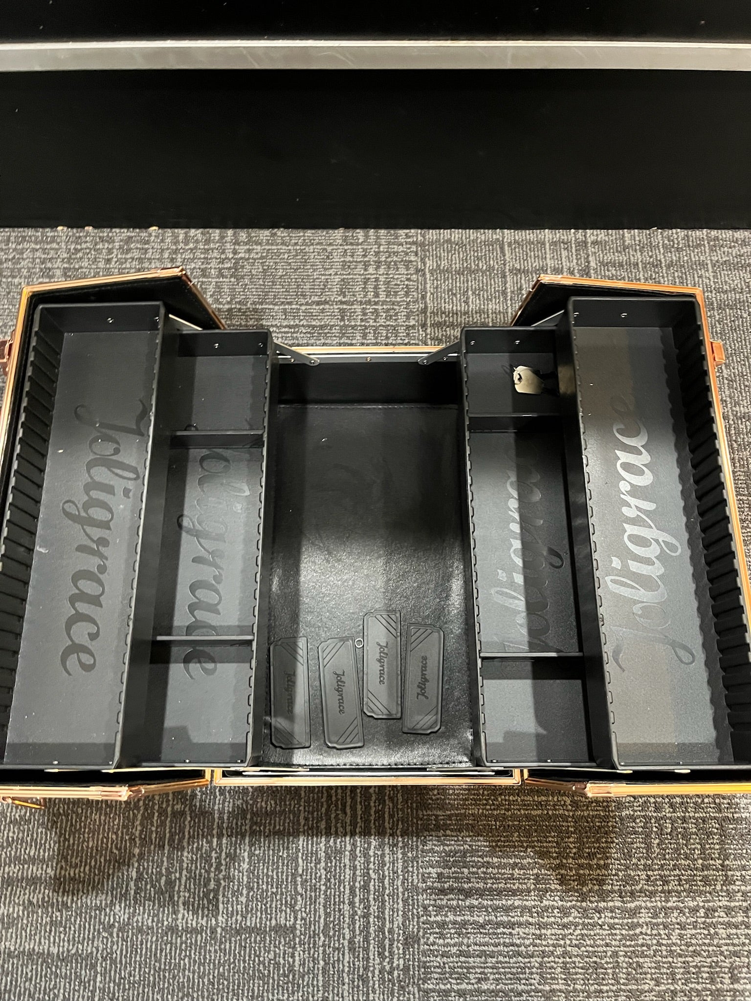 Pink Travel Training Case With Keys