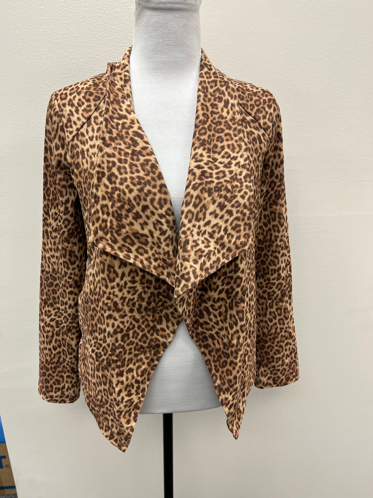 Used Women’s Leopard Blazer Jacket