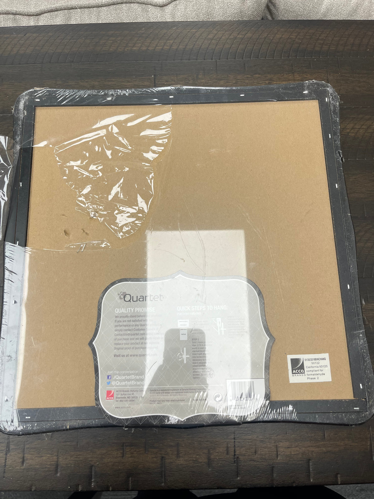 New 14x14 Corkboard