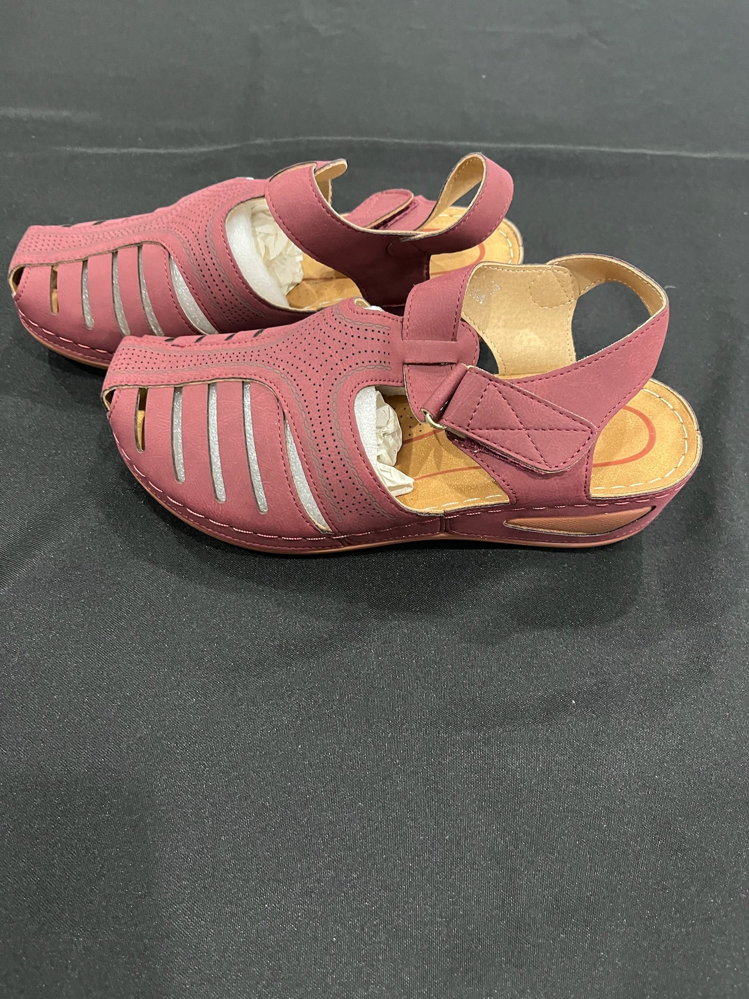 Women’s Purple Sandal Wedges image 3