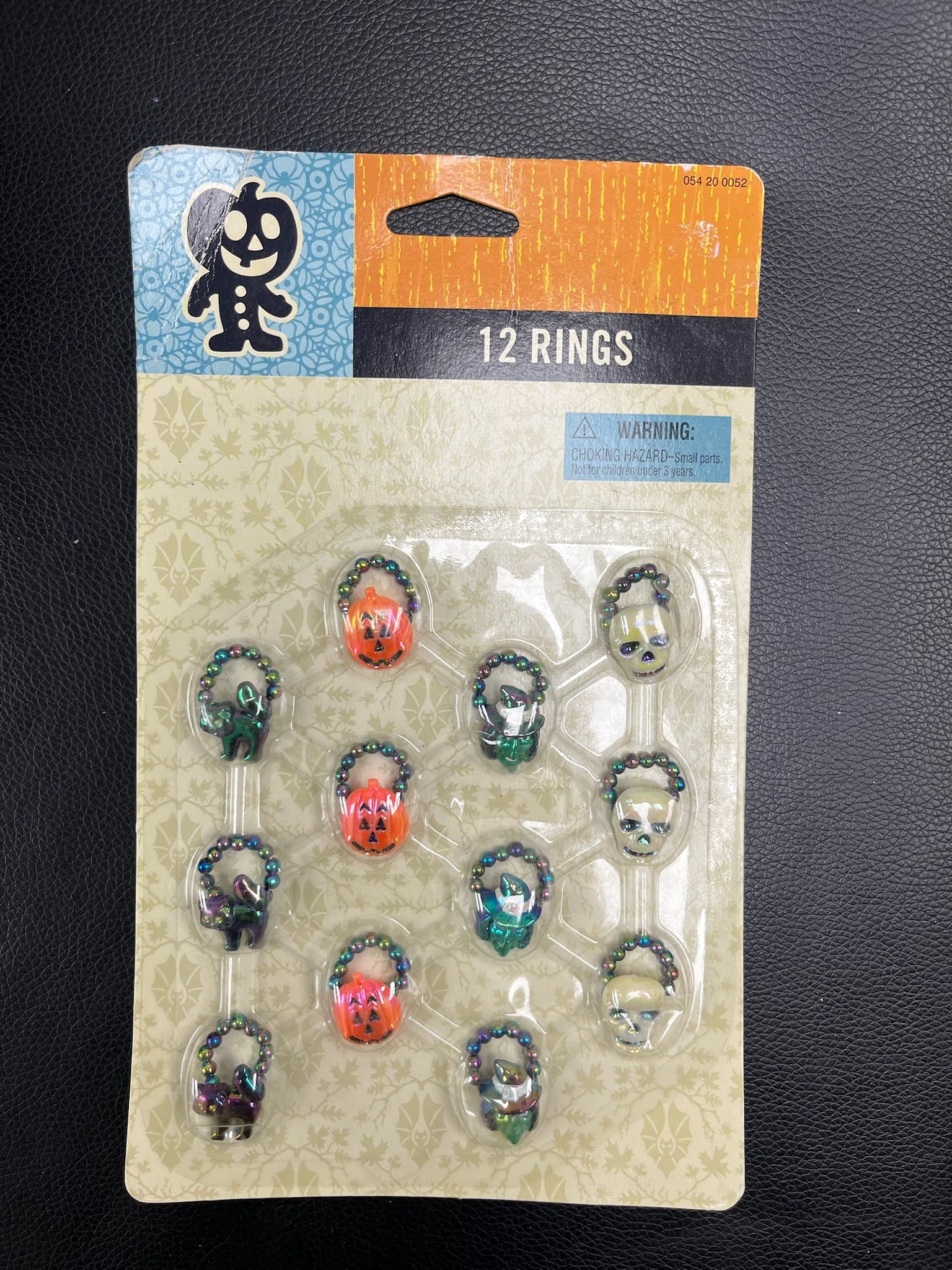 12 Piece Halloween Ring Set