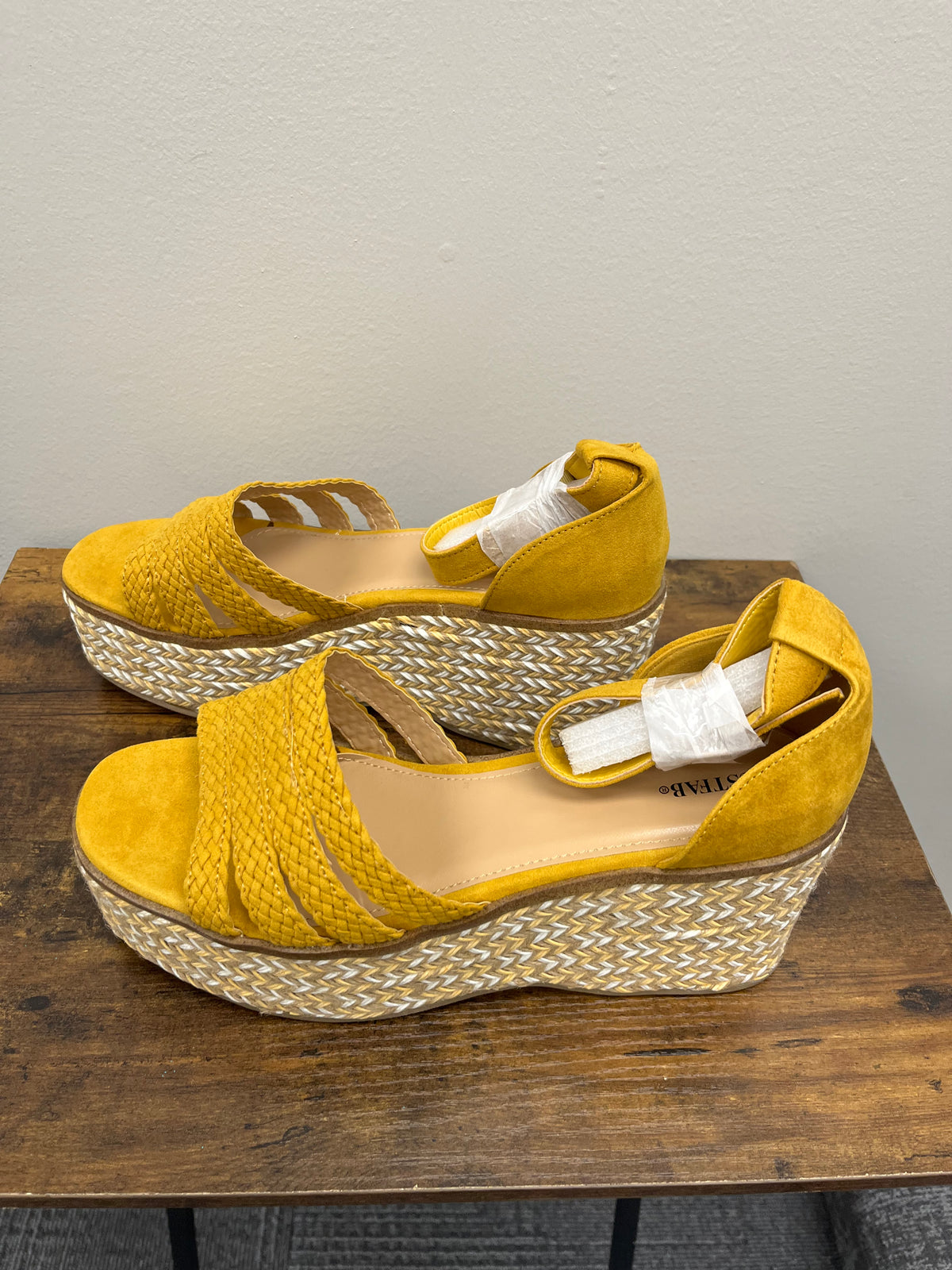 New Women’s Yellow Wedges