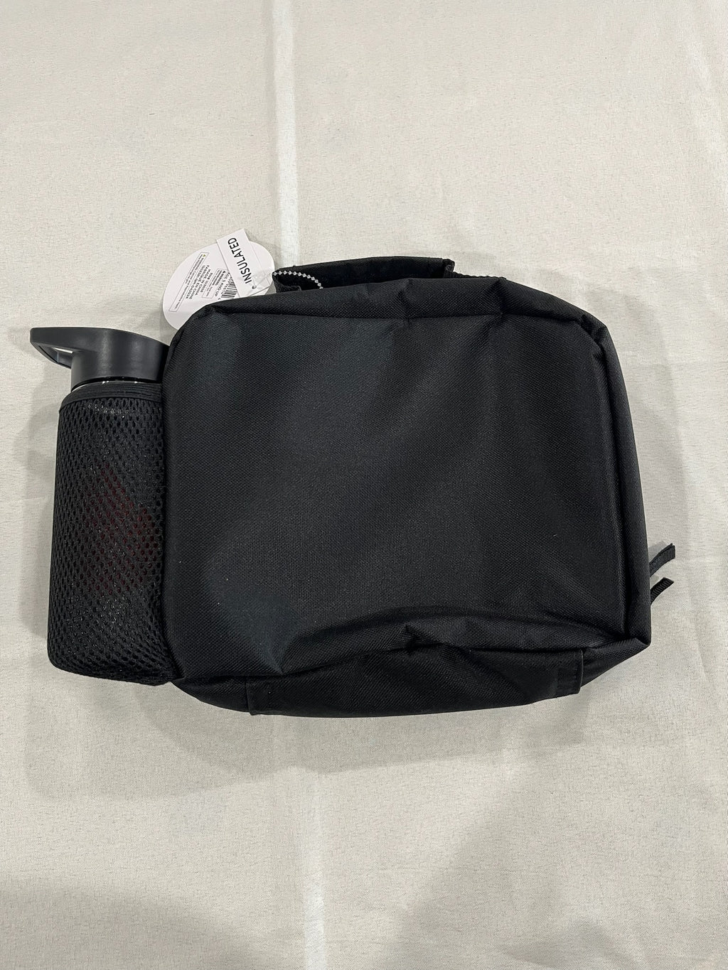 Basketball Insulated Lunch Bag With Water Bottle image 1