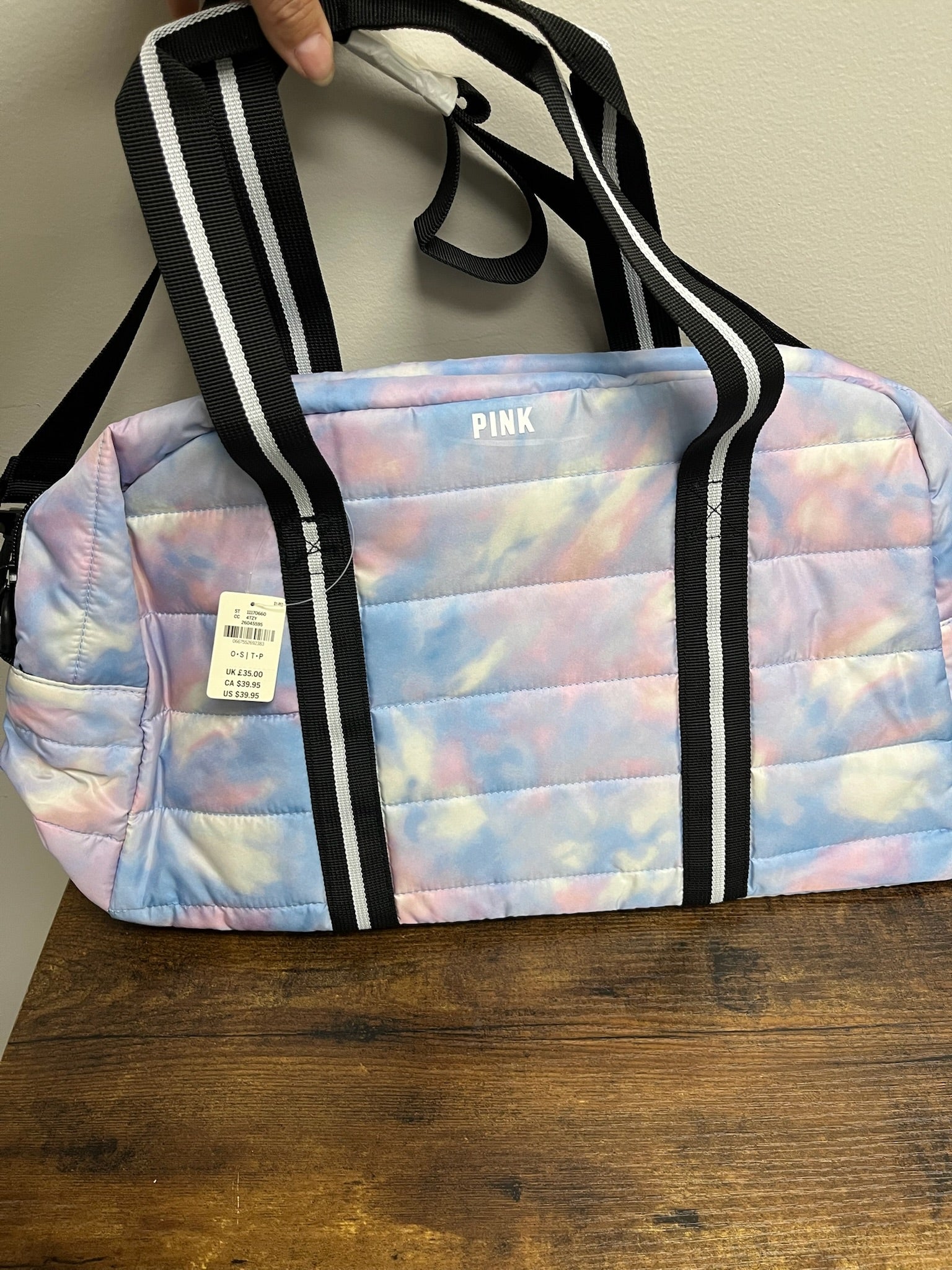 Rainbow Cloud Duffle Bag