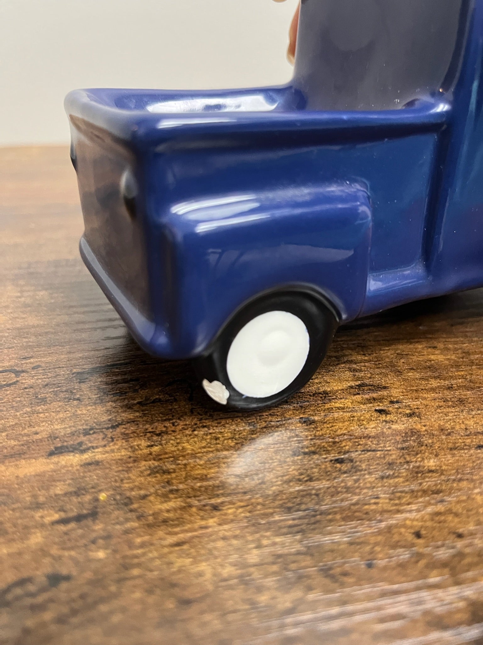 Ceramic Blue Truck