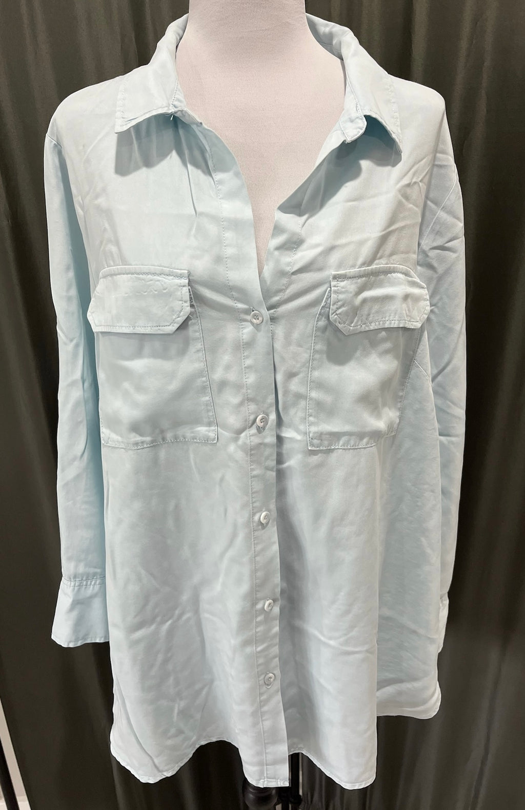 Light Blue Button Up Shirt image 0