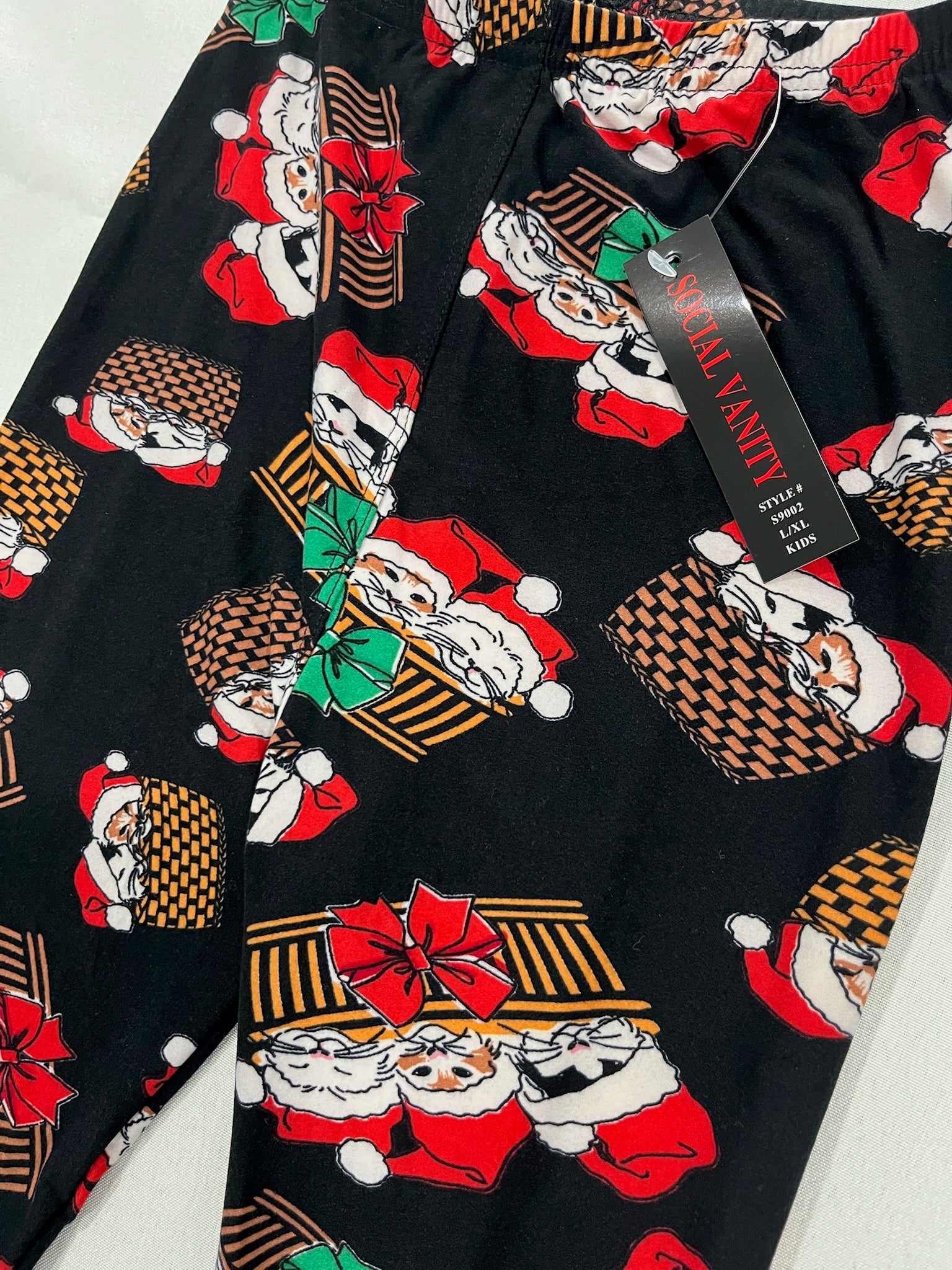 Girls Christmas Leggings image 1