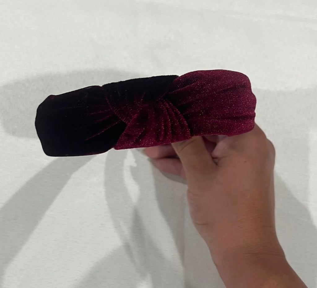 New Burgundy Headband